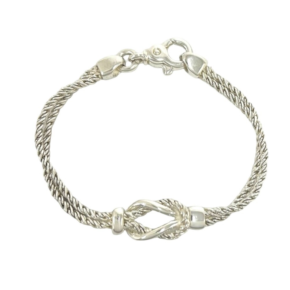 TIFFANY & CO. Vintage Silver Charm Bracelet